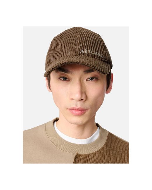 Axel Arigato Brown Gestrickte Mütze