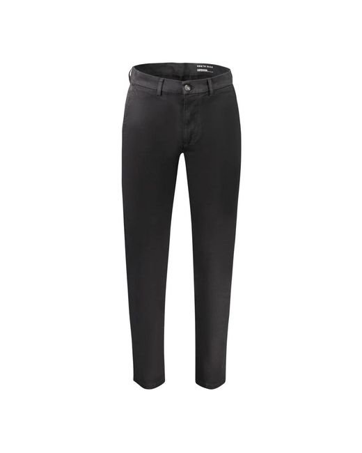 North Sails Black Chinos for men