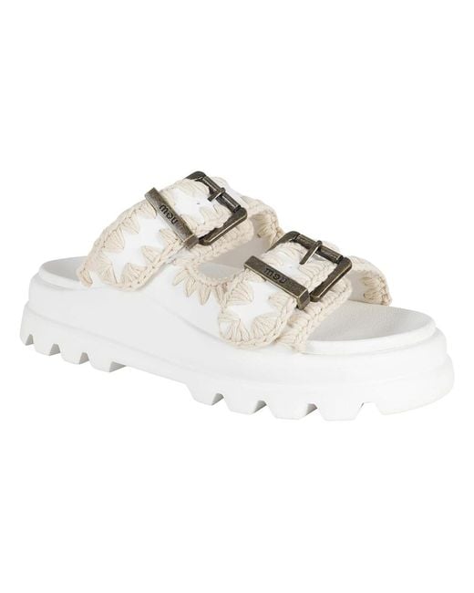Mou White Sliders