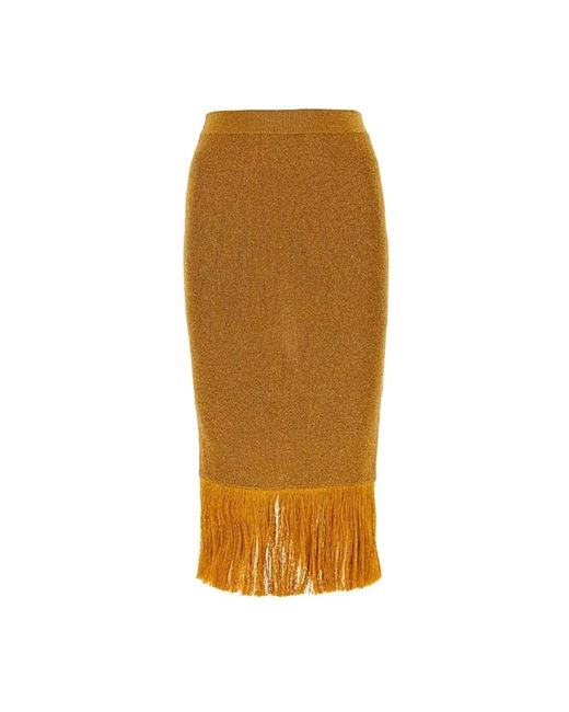 Bottega Veneta Pencil Skirts in het Brown