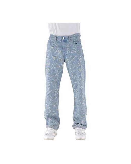 sunflower Blue Loose-Fit Jeans for men
