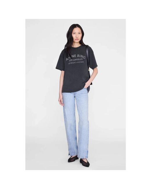 Anine Bing Women's Black T-Shirts