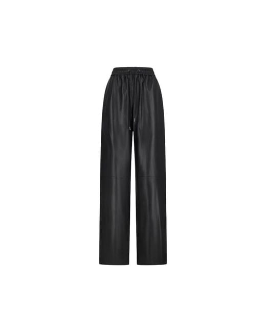 1972 DESA Black Leather Trousers