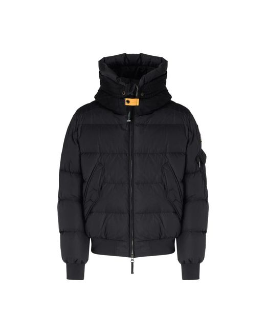 Parajumpers Black Down Jackets for men