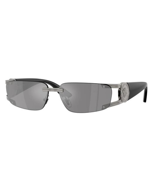 Versace Gray Sunglasses for men
