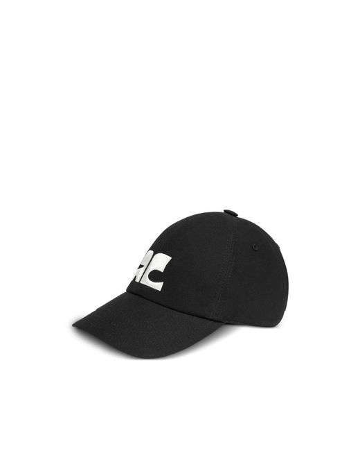 Courreges Black Caps