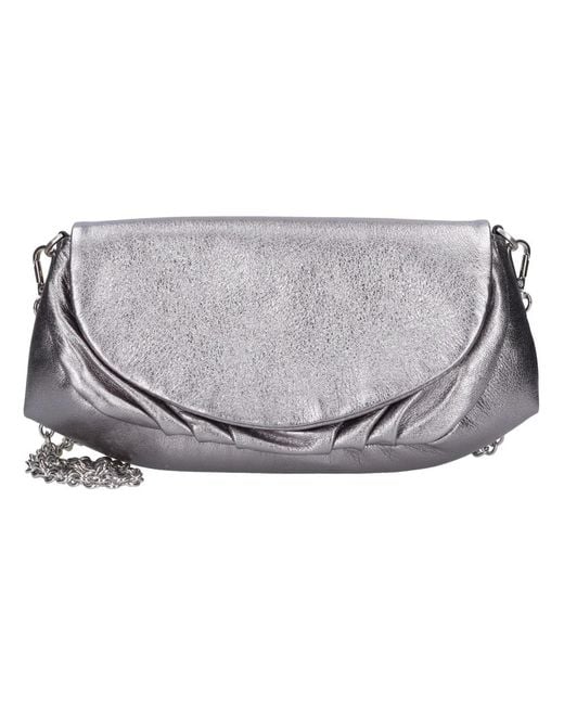 Gianni Chiarini Gray Shoulder Bags