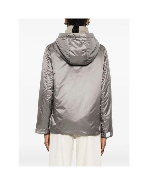 Max Mara Gray Rain Jackets