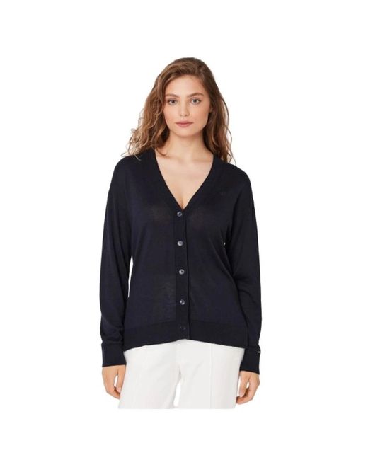 Cardigans Tommy Hilfiger de color Black