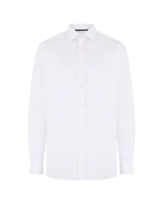 Boss White Formal Shirts for men