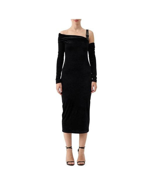 Versace Jeans Couture Black Midi Dresses