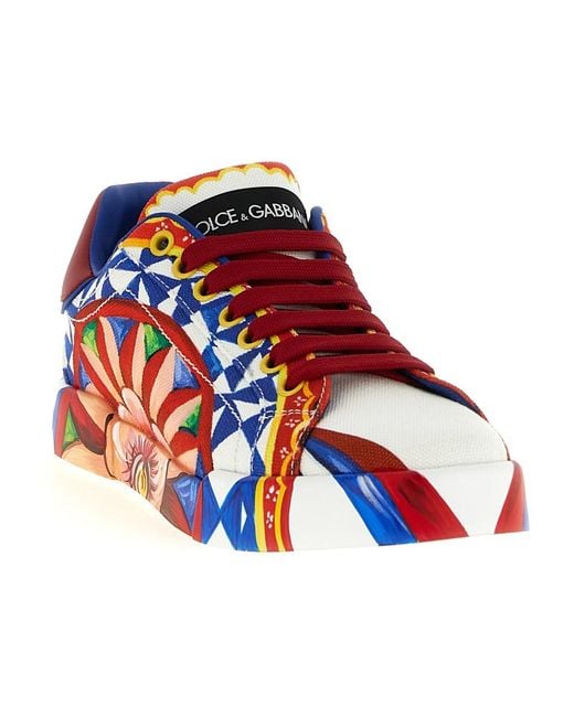 Dolce & Gabbana Blue Sneakers