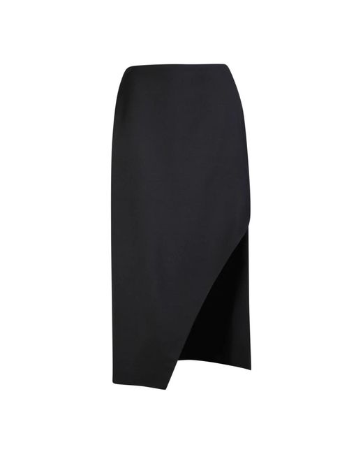 McQueen Midi Skirts in het Black