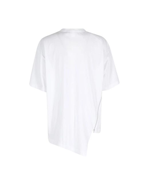 Comme des Garçons White T-Shirts