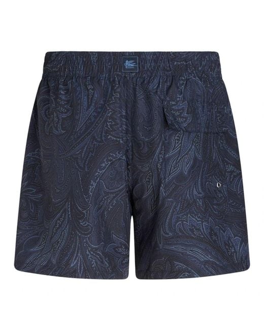 Etro Blue "Paisley Seaside for men