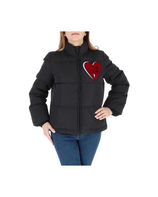 Winter Jackets Love Moschino en coloris Blue