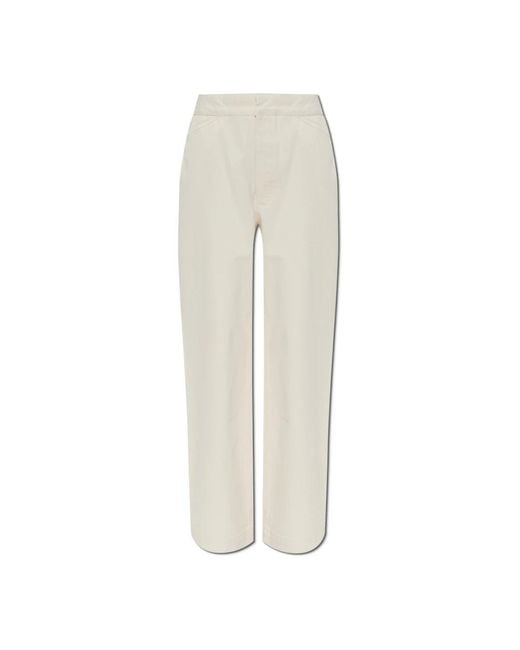 Wide Trousers R13 de color White