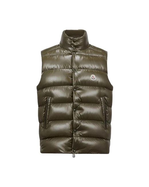Moncler Tibb gilet weste in Green für Herren