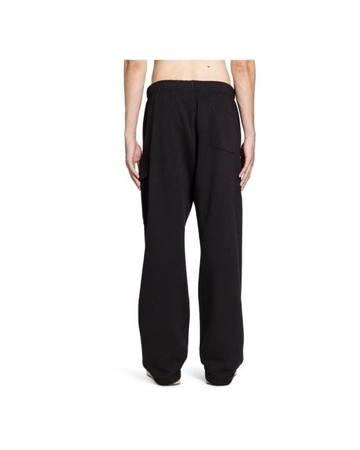 C P Company Wide Trousers in het Black voor heren