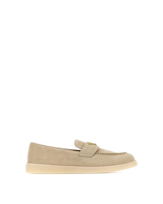 Prada Natural Loafers for men