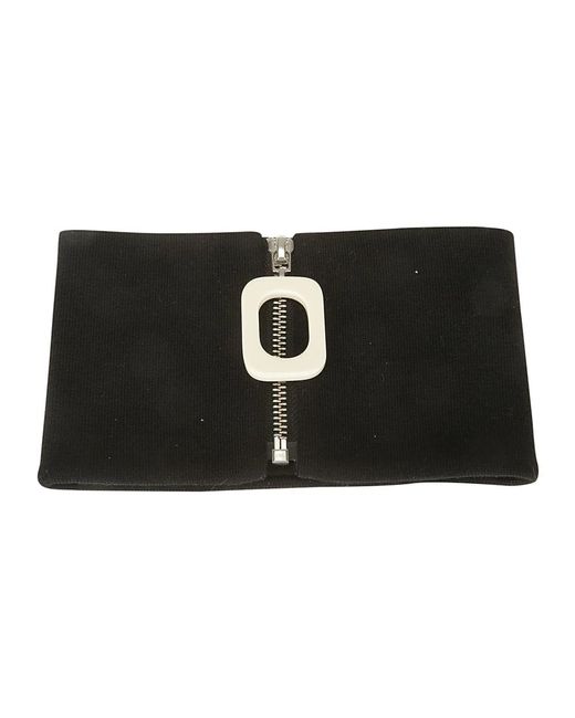 Accessorio nero con chiusura lampo di J.W. Anderson in Black