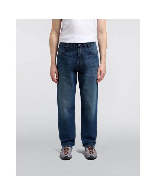 Edwin Rechte Jeans in het Blue voor heren