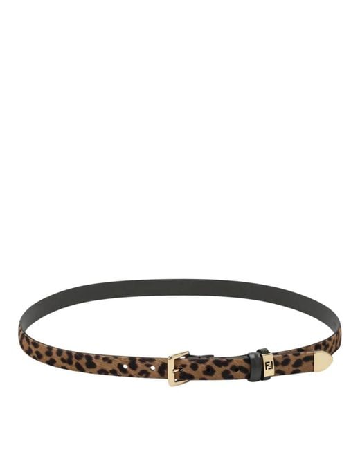 Fendi Belts in het Black