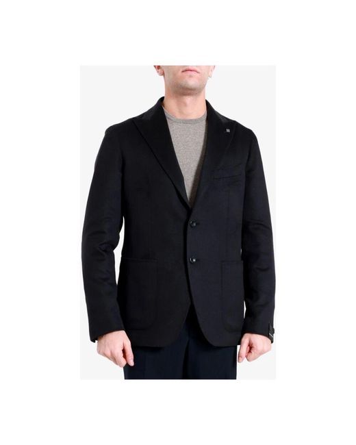 Blazers di Tagliatore in Blue da Uomo