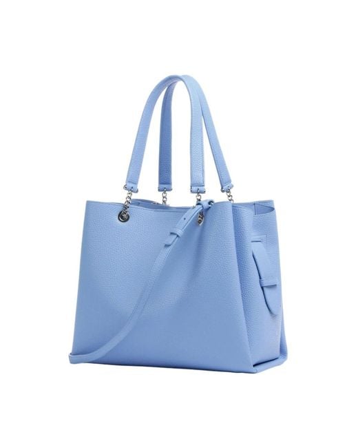 トートバッグ EMPORIO ARMANI Woman Tote bags Blue EW000360AF14787 UB081 Emporio Armani Tote Bags in Blue | Lyst