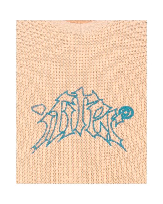 Iuter Natural Round-Neck Knitwear for men