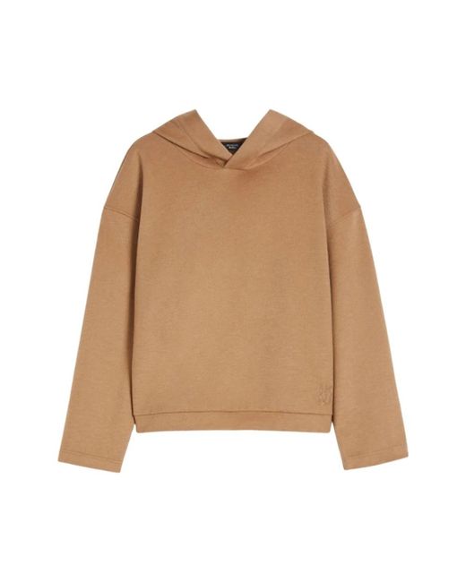 Hoodies Max Mara de color Natural
