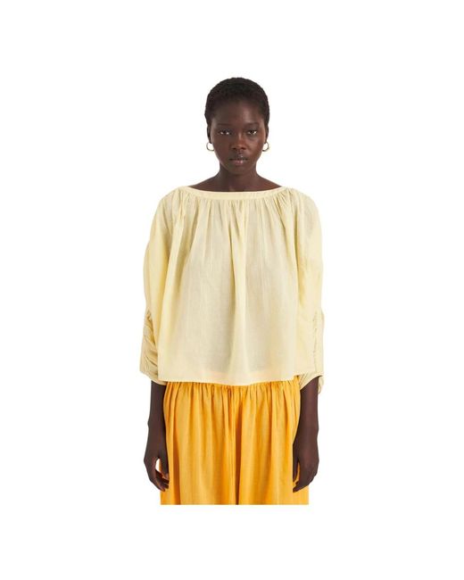Antik Batik Metallic Blouses