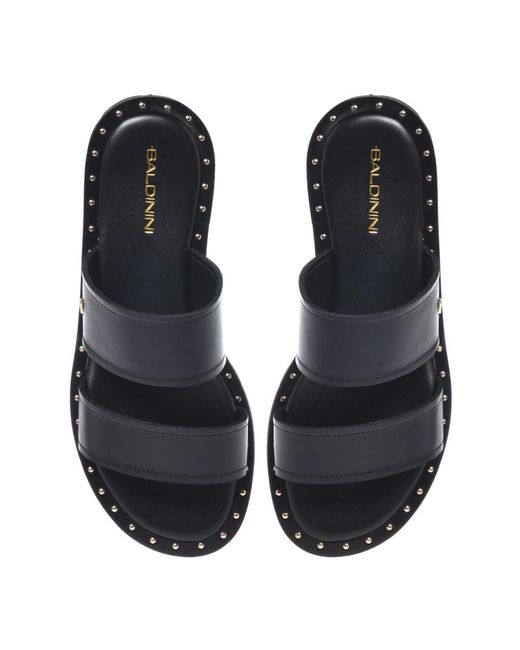 Baldinini Black Sliders