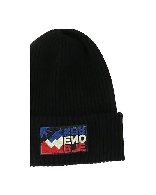 Beanies di Moncler in Black da Uomo