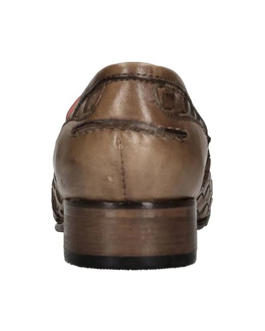 JP/DAVID Brown Loafers