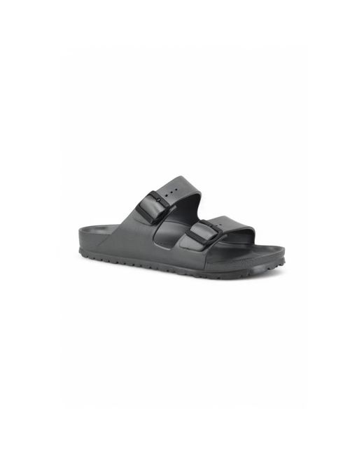 Birkenstock Black Sliders