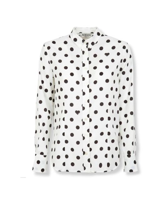 Fiorucci Overhemden ,Wit ,Katoen Camicia in het White