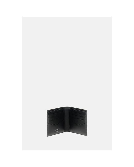 Givenchy Wallet Aus Genarbtem Leder in Black für Herren
