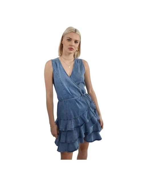 Short dresses Molly Bracken de color Blue