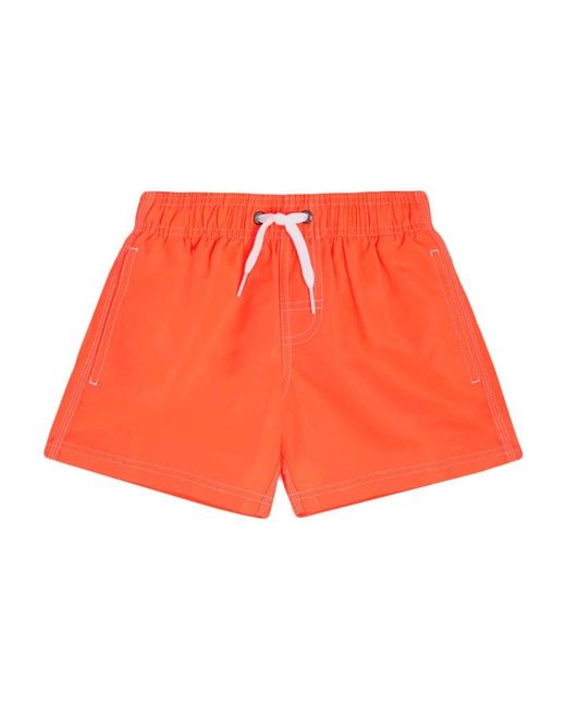 Sundek Nylon Boxer Badebekleidung Mit Kordel in Orange für Herren