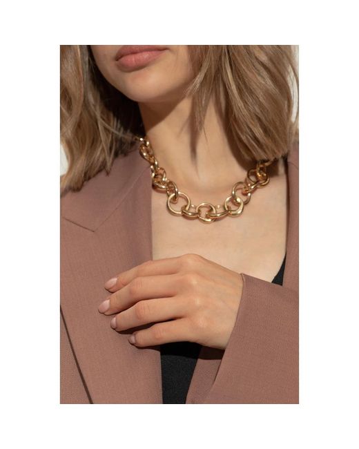 Necklaces LIE STUDIO de color Metallic