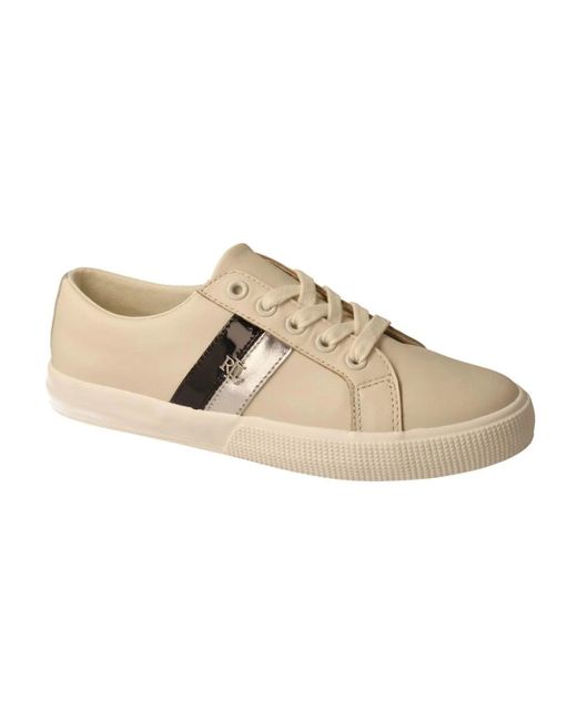 Ralph Lauren Sneakers in het Natural