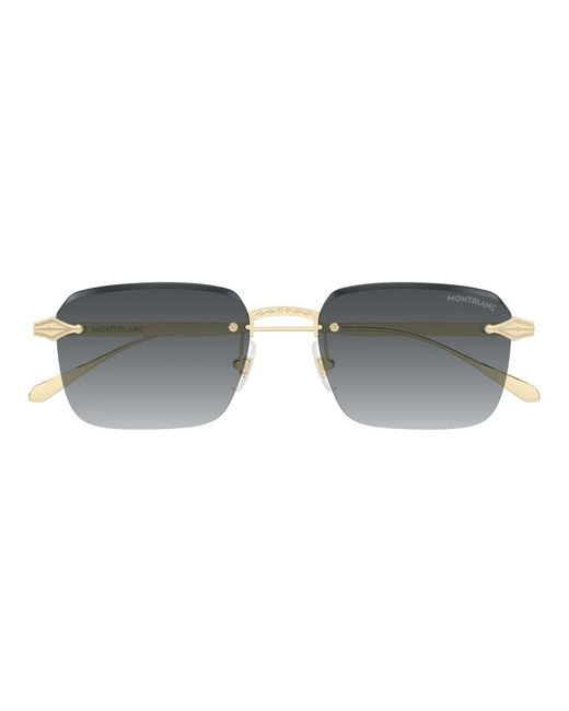Montblanc Yellow Sunglasses for men