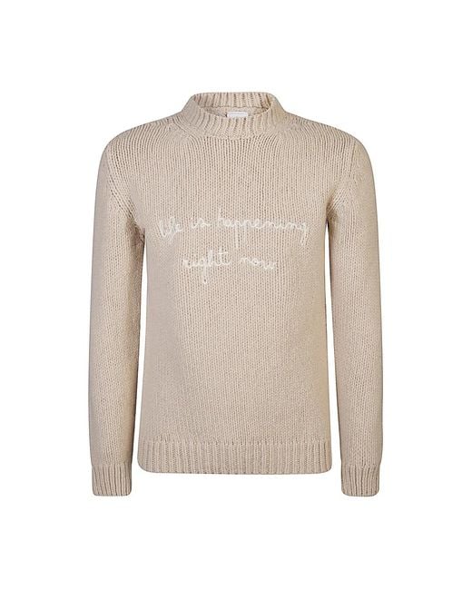 Turtlenecks di Eleventy in Natural da Uomo