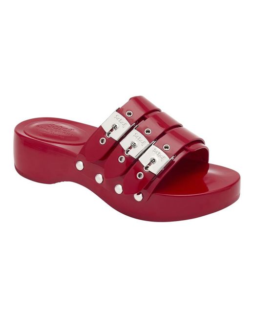 Philosophy Di Lorenzo Serafini Red Heeled Mules