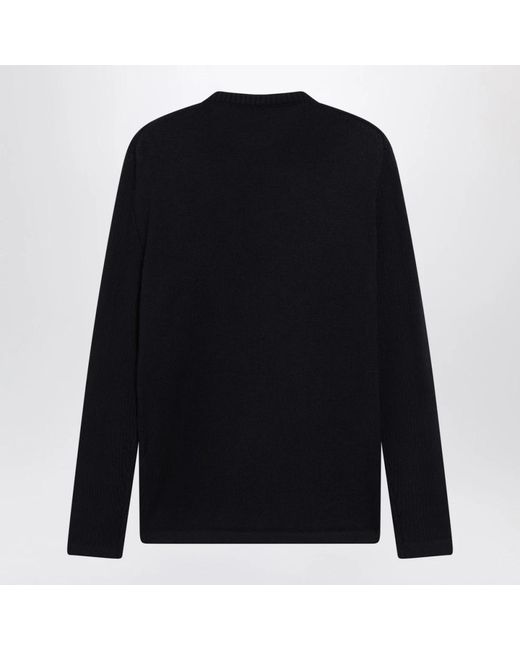 Prada Blue Round-Neck Knitwear for men