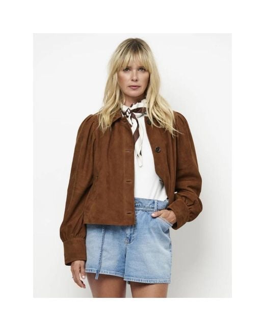 Dante 6 Brown Leather Jackets