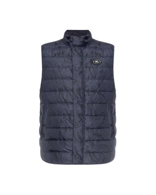 Etro Blue Waistcoats for men