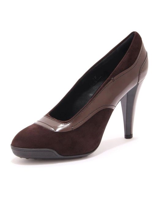 Tod's Brown Stilvolle Lederschuhe