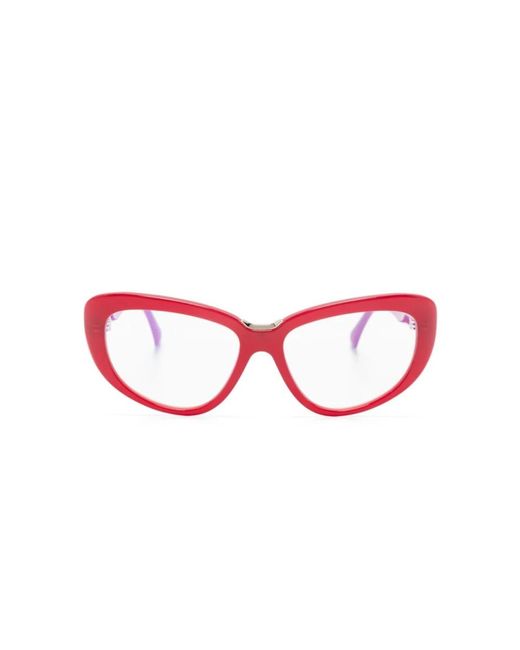 Max Mara Red Glasses